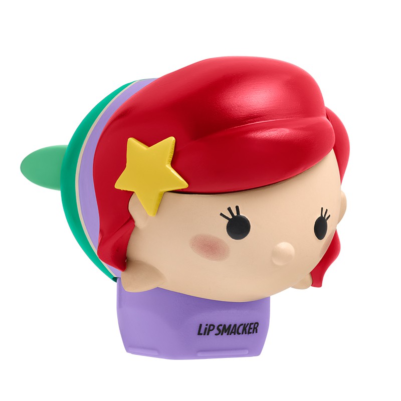 Son Dưỡng Môi Lip Smacker Disney Tsum Tsum - Ariel Grape fruit Lip Balm – Son dưỡng Nàng tiên cá Ariel