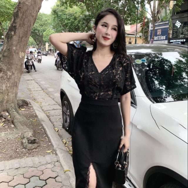 Sét ren liền váy, ZaRa Việt Nam xuất khẩu