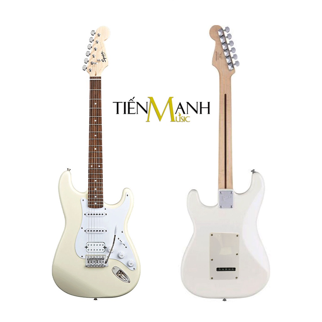 [Chính Hãng] Đàn Guitar Điện Fender Squier Bullet Stratocaster HSS SQ STRAT Brown Sunburst, Black, Arctic White Electric