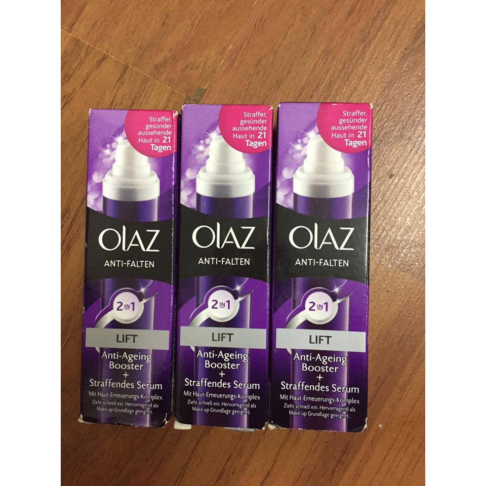 Serum Olaz 2in1 chống nhăn và cung cấp huyết thanh chống lão hoá hiệu quả