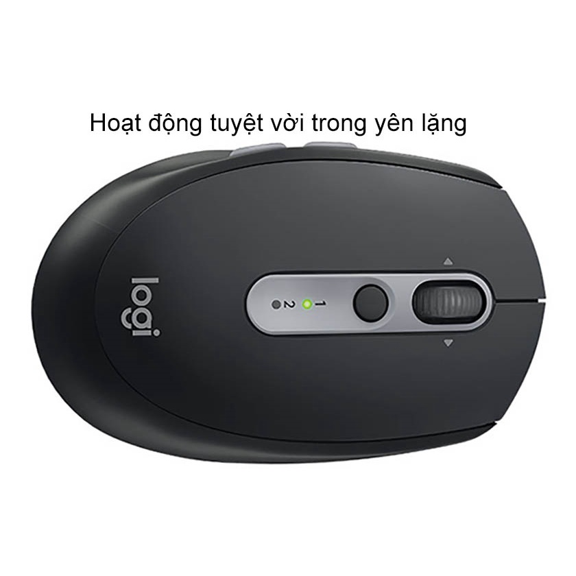 Chuột Logitech M590 Silent không dây Màu đen  Hàng Chính Hãng Bảo Hành 12 Tháng 1 Đổi 1 Trong 24h