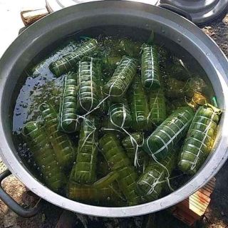 bánh tét nếp dẻo ngon
