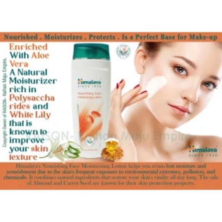 🌻🌻sữa dưỡng ẩm himalaya nourishing face moisturizing lotion dành cho da mặt 100ml🌻🌻