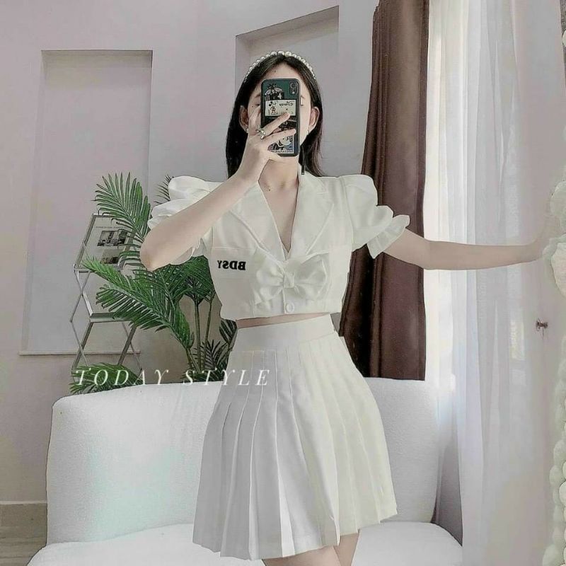 Set áo sơ mi kèm tennis