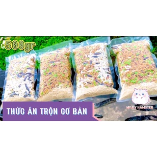 Thức ăn hamster đầy đủ dinh dưỡng