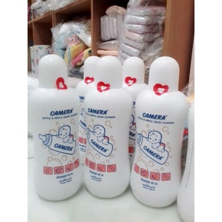 Nước rửa bình sữa và núm vú CAMERA 900ml ( hàng Thái)