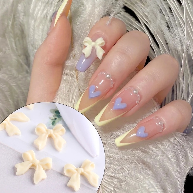 [Hàng mới về] Set 30/48 phụ kiện 3D trang trí móng tay nghệ thuật xinh xắn