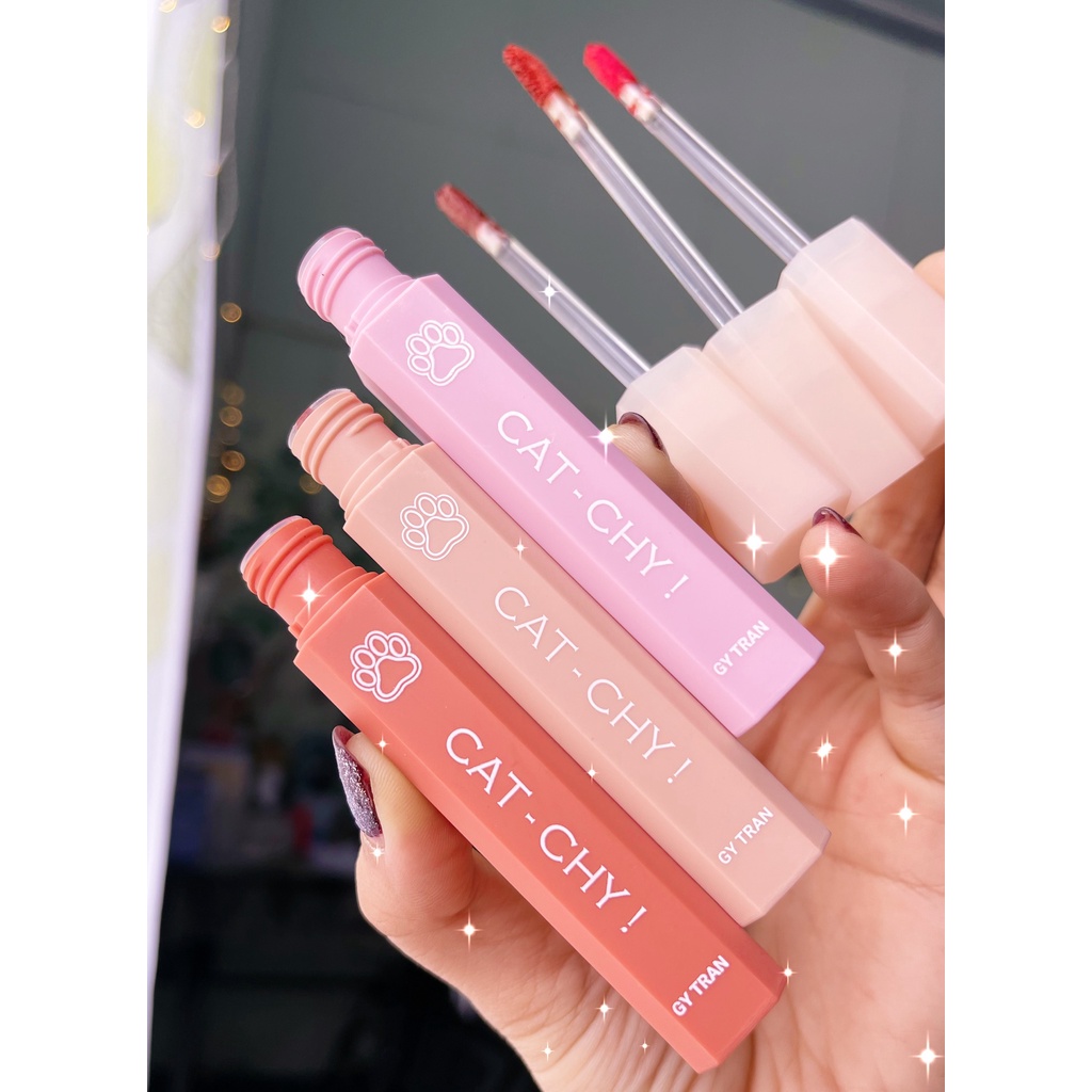 Son kem thiên nhiên Cat-Chy chất son mịn chuẩn mịn đáng yêu