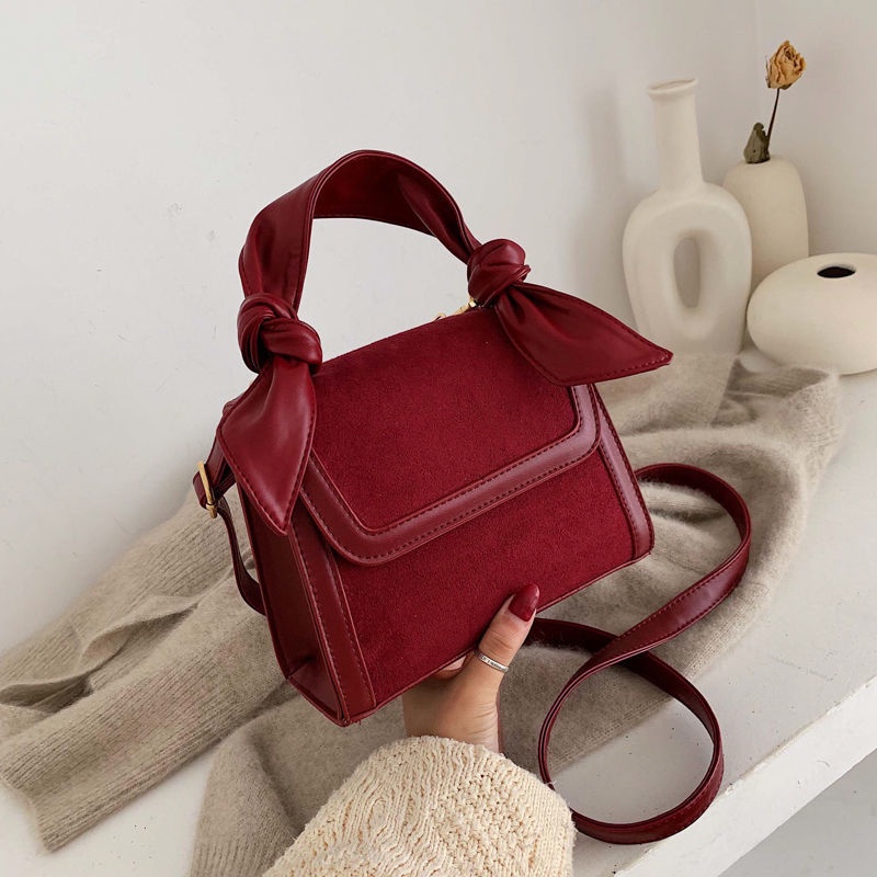 Túi Xách Đeo Vai Màu Đỏ Thời Trang Sang Trọng Cho Cô Dâu