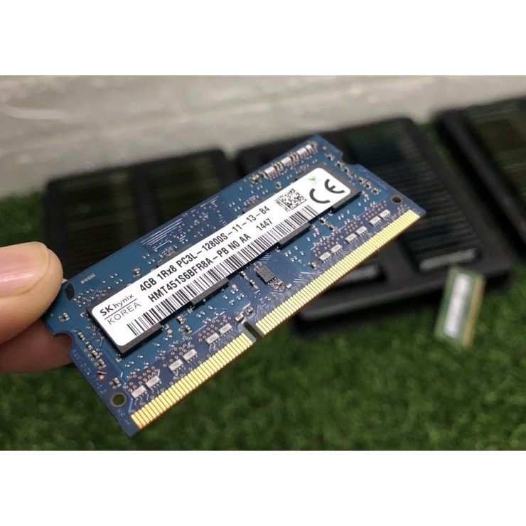 RAM DDR3 4GB Hynix Kingston Samsung 1600MHz PC3L-12800 1.35V Sodimm Dùng Cho Laptop Máy Tính Xách Tay BH 36T 1 Đổi 1