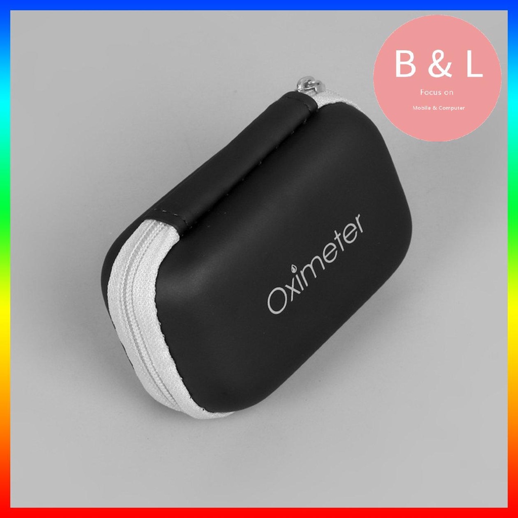 [BL]EVA Neutral Oximeter Zipper Bag Storage Bag Oximeter Storage Box Bag