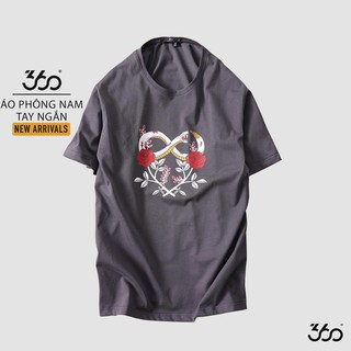 Áo phông nam ngắn tay 360 BOUTIQUE chất liệu thun in hình - APHTK050