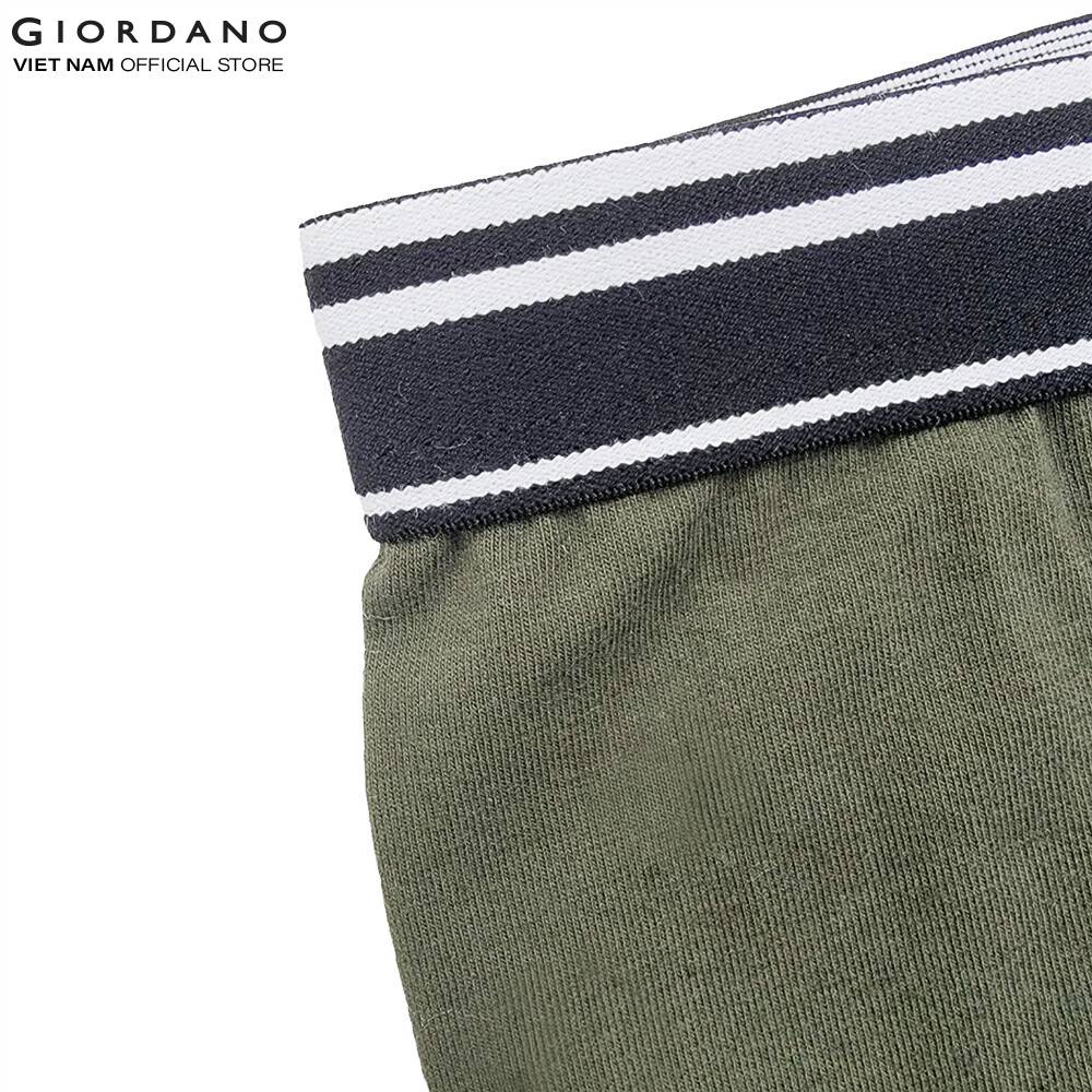 Bộ 3 Quần Lót Nam Dạng Trunk Giordano Men's Trunk 01179013