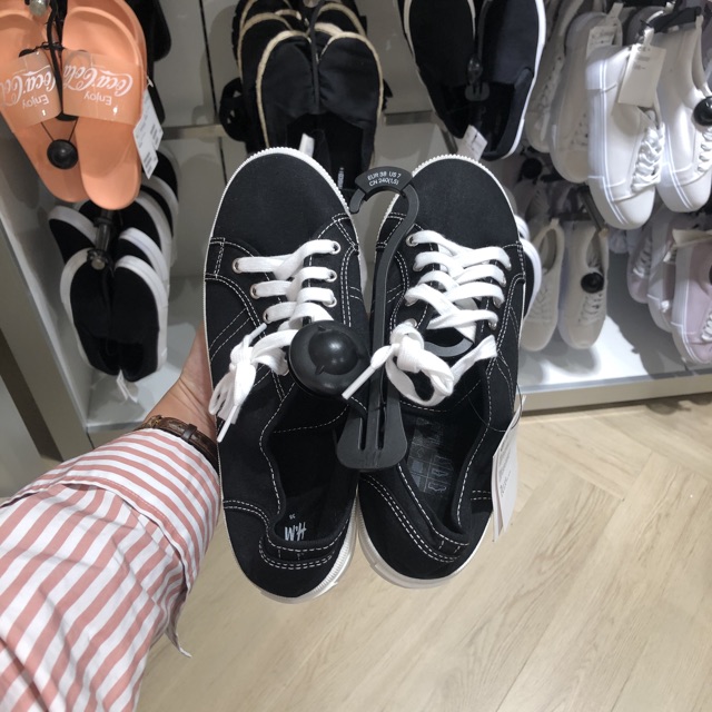 (Hàng Mới Về) Giày Sneaker Thời Trang H & M Cơ Bản