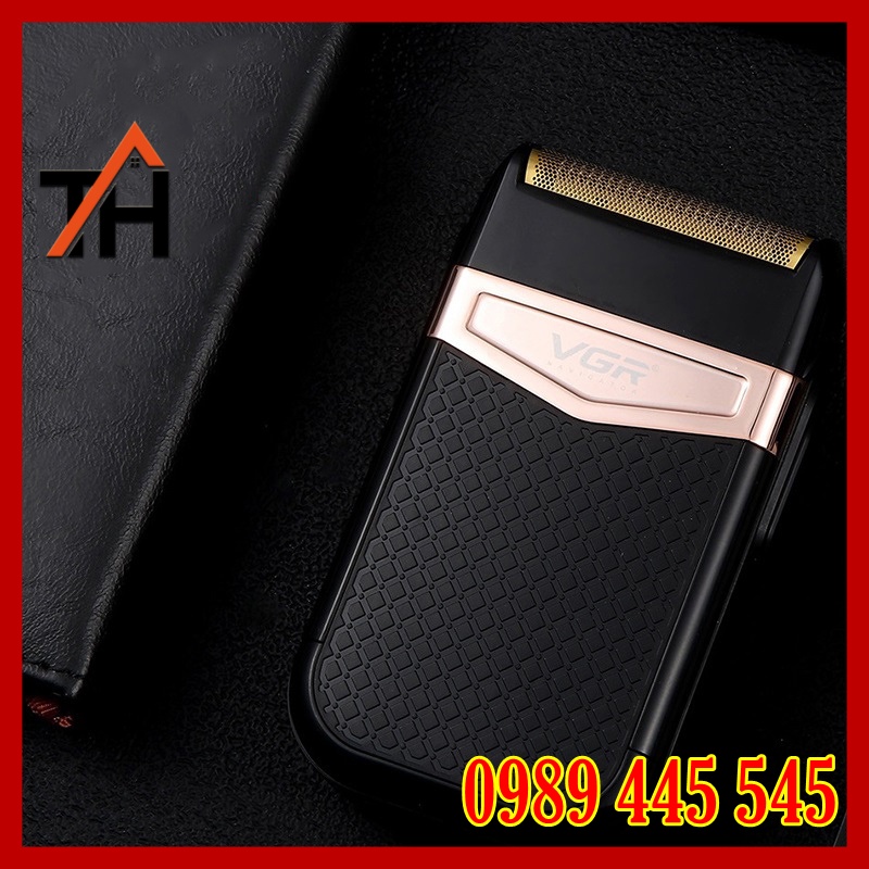 Máy Cạo Râu VGR331 Cao Cấp Lưỡi Dao Kép 2 Vòng - Hàng Chính Hãng Bảo Hành 1 Năm