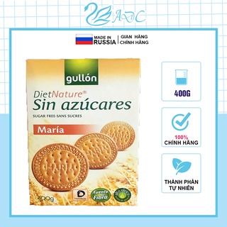 Bánh ăn kiêng GULLON Maria-Bánh quy ăn kiêng giảm cân tiểu đường nhập khẩu chính hãng khối lượng 400g