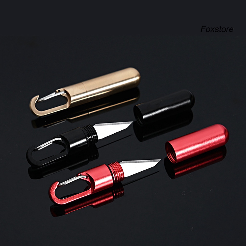 Móc khóa hình dao kéo mini màu sắc xinh xắn