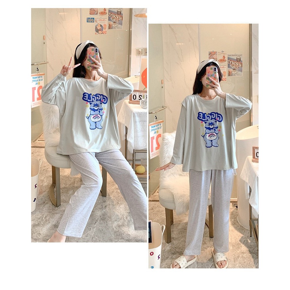 Bộ Bầu Dài Tay Sau Sinh-SAQ190