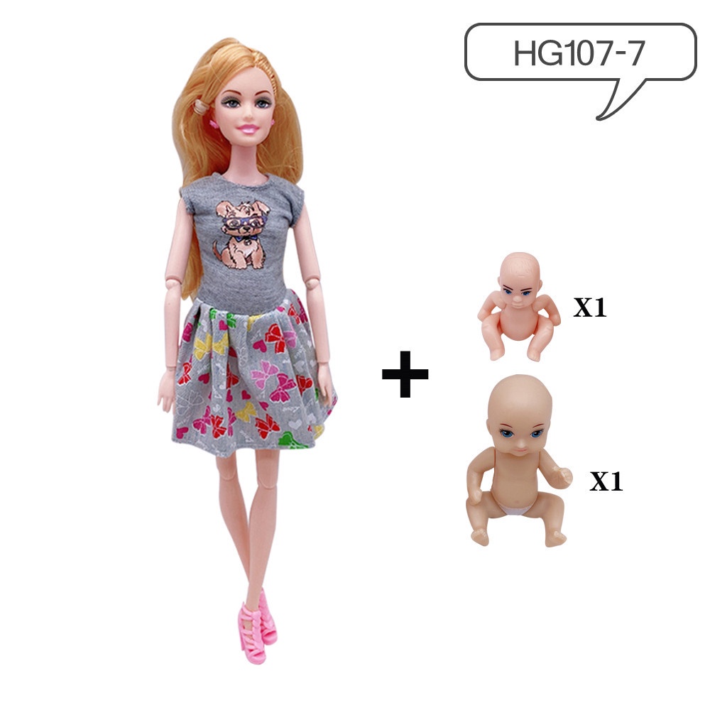 Đồ Chơi Búp Bê barbie 30CM Thời Trang Dành Cho Bé Gái
