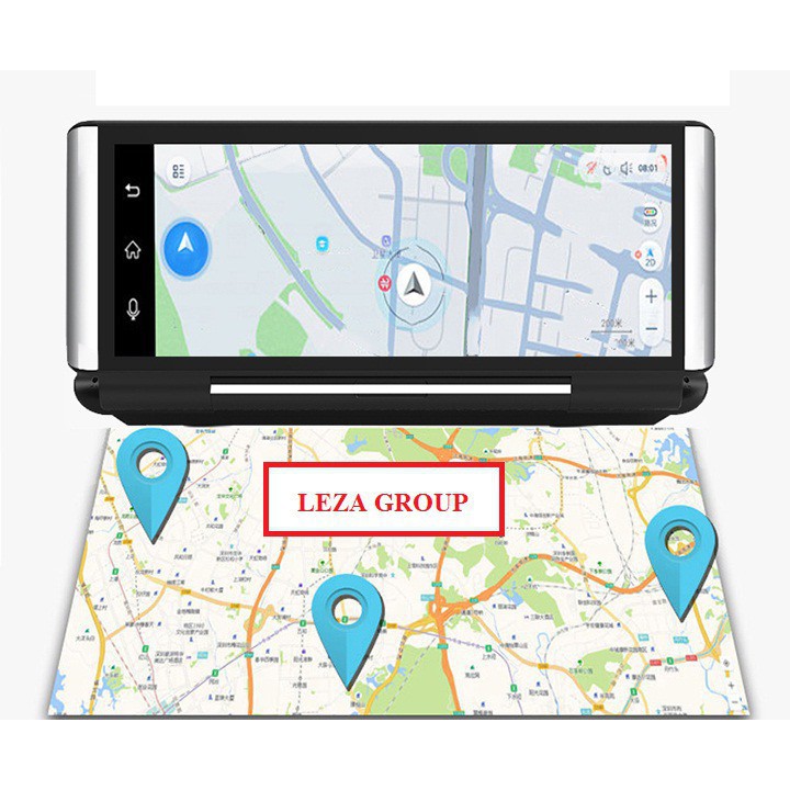 Camera hành trình Android 4G LEZA LZ-47TB. Tích hợp cam lùi, dẫn đường, xem YOUTUBE, cảnh báo va chạm.Bản quốc tế 2018
