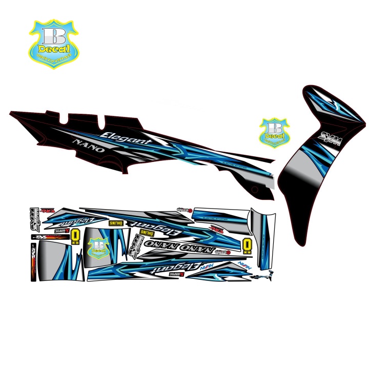 ( Quí khách vui lòng mang ra tiệm cho thợ dán ) Tem elegant 50 2016 kẽm gai