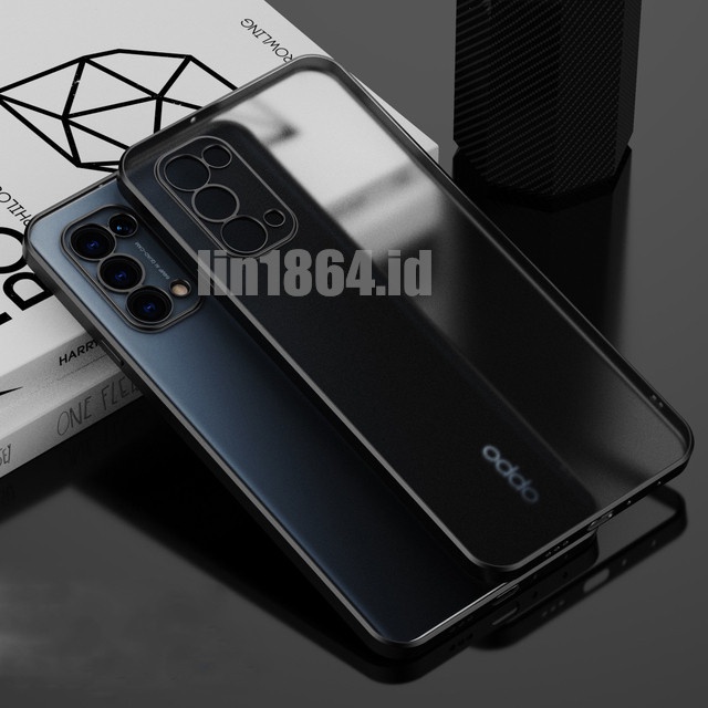 ốp lưng điện thoại mạ sang trọng tương thích Cho Oppo A94 A53 2020 A32 A12 A5 2020 A9 2020 A11K A91 A52 A15 A15S Reno5 Pro Reno6 Pro Ốp mềm silicon TPU trong suốt case