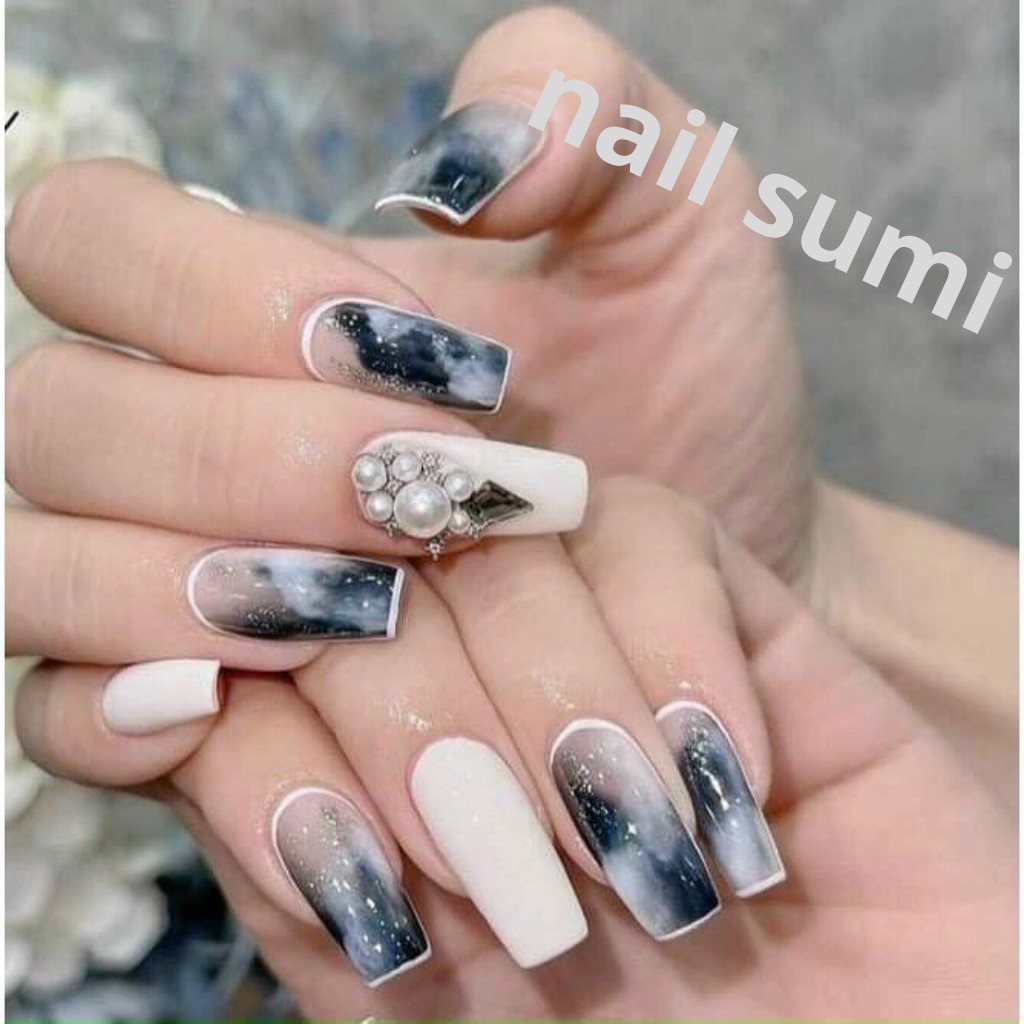 Cồn loang Lẻ màu đen trắng VINIMAY