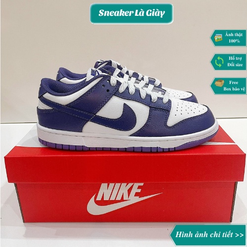 Giày sneaker SB Dunk Low Purple ( SB Dunk Tím mộng mer ) Bản đẹp - Fullbox kèm quà tặng