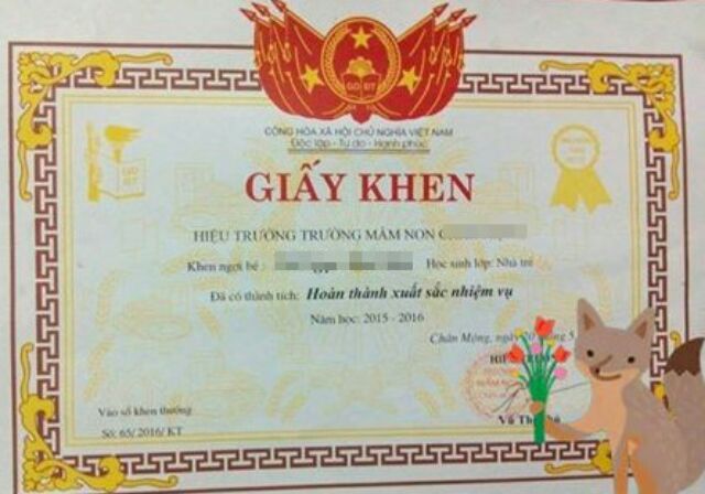 In giấy khen giá rẻ