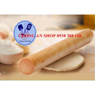 Cây cán bột gỗ 28.5 cm