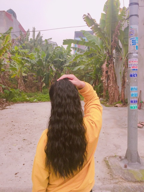 Tóc giả buộc xù( ảnh thật)