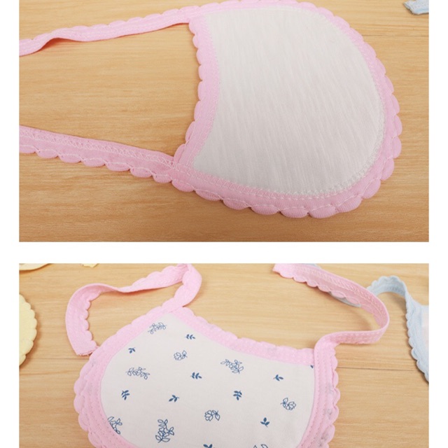 Yếm tròn buộc dây cho bé