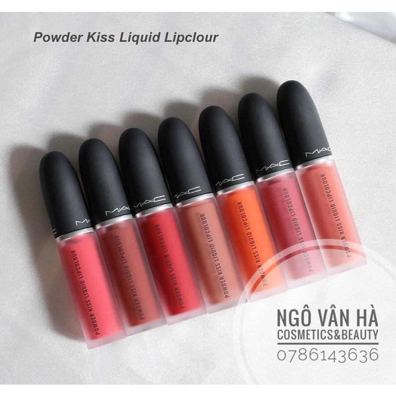 Son kem MAC Powder Kiss Liquid Lipcolour 2020