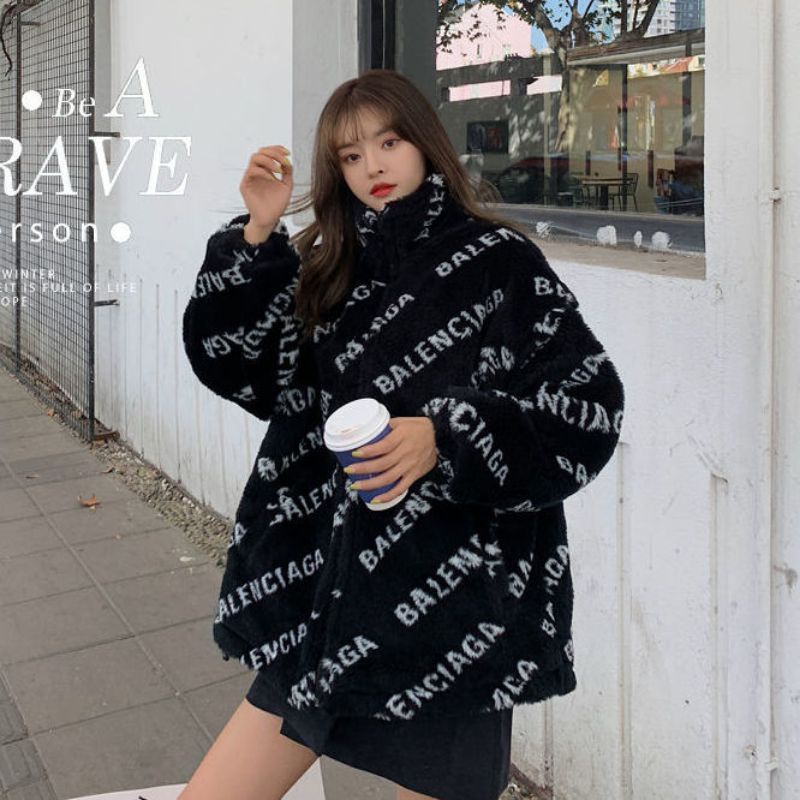 Áo khoác lông dày BLC nam nữ đều mặc được