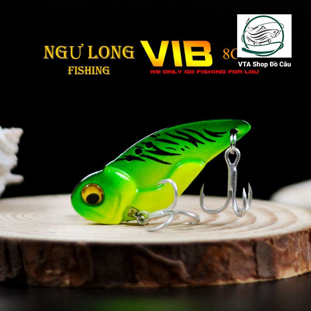 Mồi câu cá sắt Funny VIB lure câu cá lóc, trê, nheo 8g, 14g docau