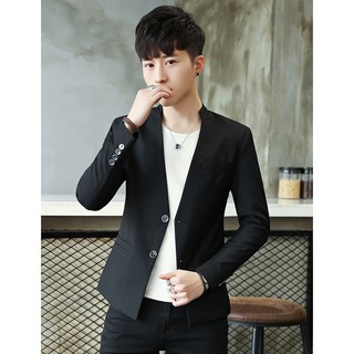 Áo khoác giả vest nam TITISHOP AKN496 ( ĐEN )