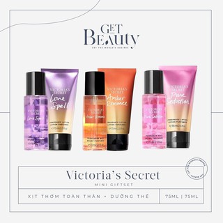 Bộ Quà Tặng Xịt Thơm và Sữa Dưỡng Lưu Hương Toàn Thân Victoria's Secret Mini Gift Set