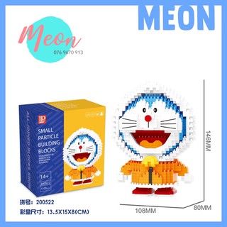 Xếp hình Doremon - Lego miniblock doraemon size L