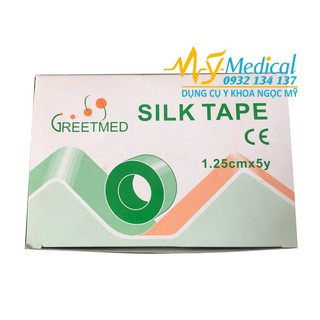 Băng keo lụa Silk Tape Greetmed, combo 4 Cuộn