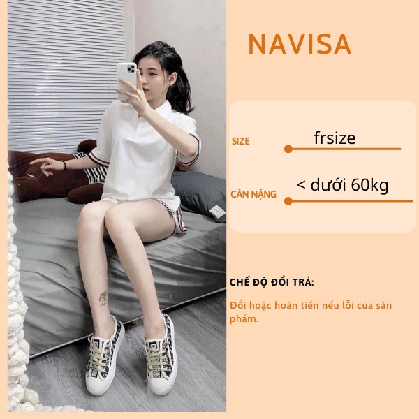 [Mã FATREND27 giảm đến 30k tối đa 99k] Áo thun polo nam nữ unisex form rộng tay ngắn NAVISA M291 | BigBuy360 - bigbuy360.vn