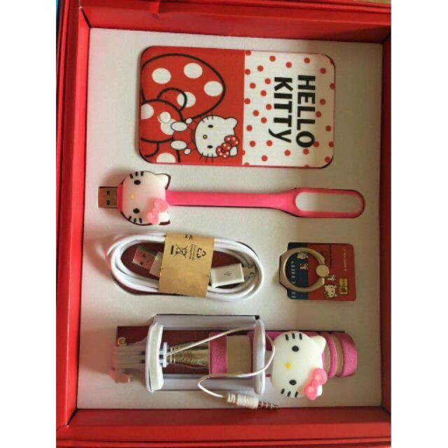 (nghỉ bán) BỘ COMBO SẠC DỰ PHÒNG ĐÁNG YÊU HÌNH DOREMON – HELLO KITTY shopgiarebatngo