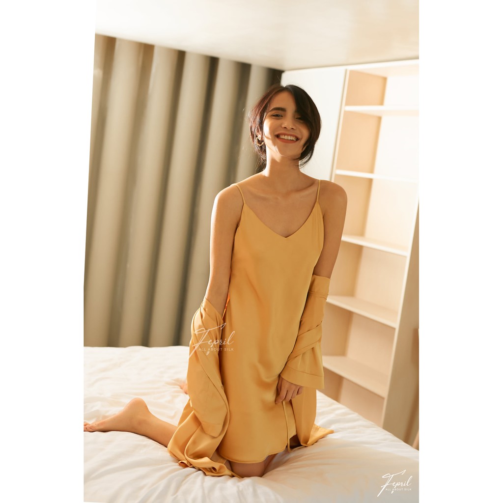 Áo Choàng Lụa FEPRIL Basic Kimono Robe | BigBuy360 - bigbuy360.vn