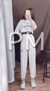 ➿Set Bộ Quần Nỉ Spun + Set Áo Crop☀️