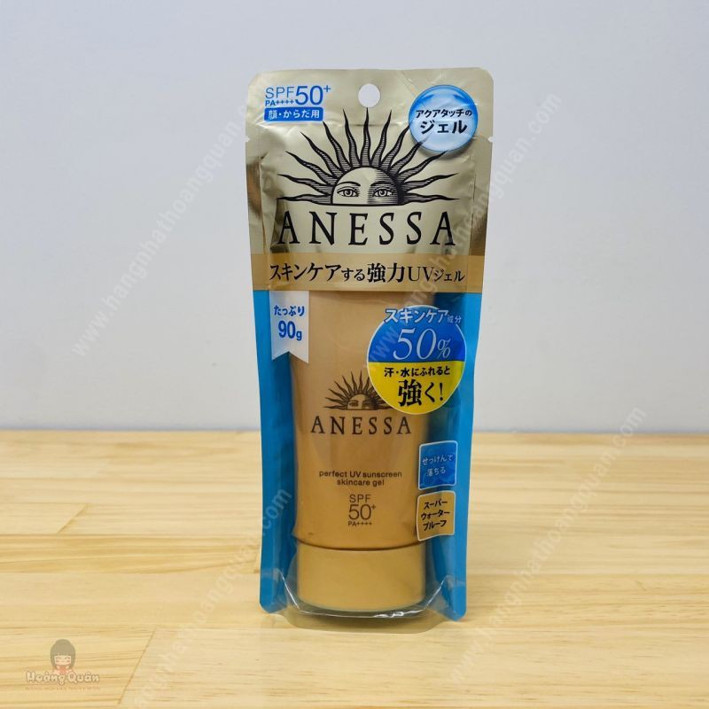 KEM CHỐNG NẮNG ANESSA DẠNG GEL PERFECT UV SUNSCREEN SKINCARE GEL 90G SPF 50+ / PA+++