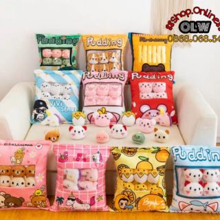 GỐI PUDDING GẤU BÔNG MOCHI 《~ Mẫu A ~》
