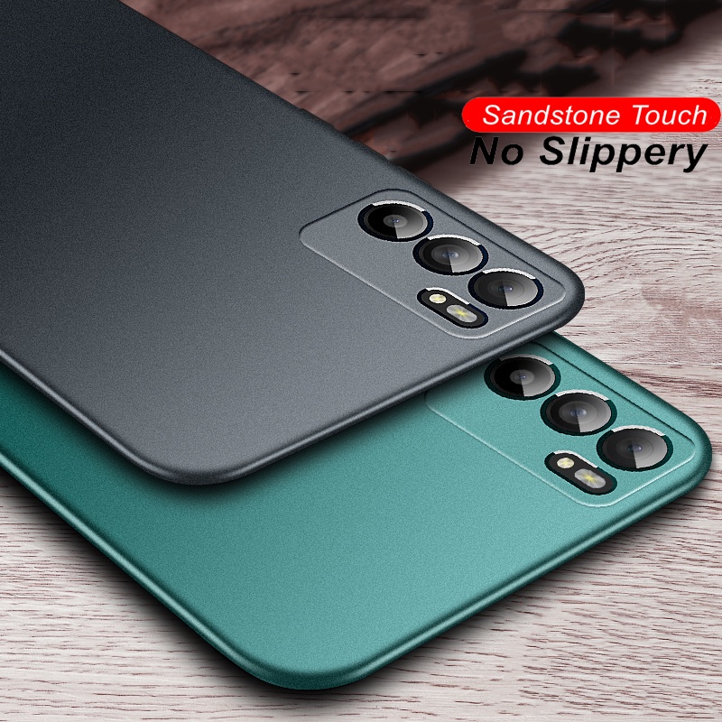 Ốp Điện Thoại Pc Cứng Siêu Mỏng Chống Sốc Cho Oppo Reno 6 5 Pro 5k Find X3 Pro A53 A53S A33 2020