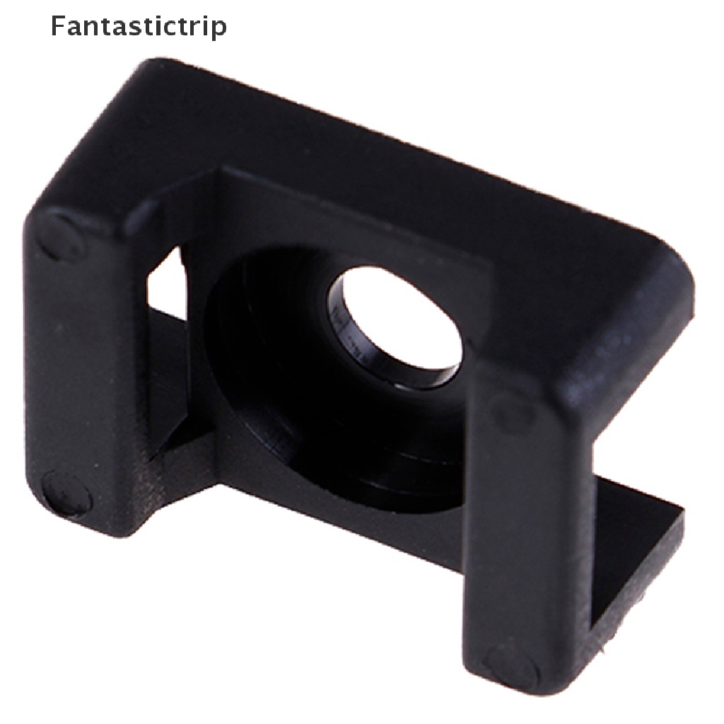 Set 100 Ốc Vít Nhựa Cố Định Dây Cáp Tiện Dụng Giá Đỡ