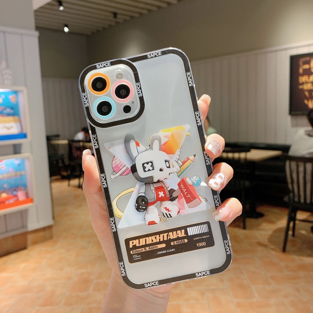 Ốp Lưng Iphone Lỗ Viền Camera In Hình Phi Hành Gia Cho Iphone 13promax/13Pro/13/12Promax/12Pro/12/11Prm...7P-ZUMI STORE