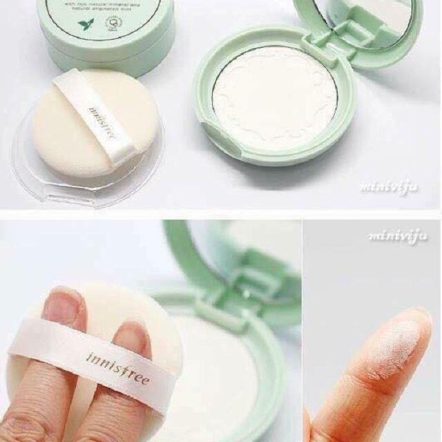 Phấn nén kiềm dầu Innisfree No sebum Mineral Pact