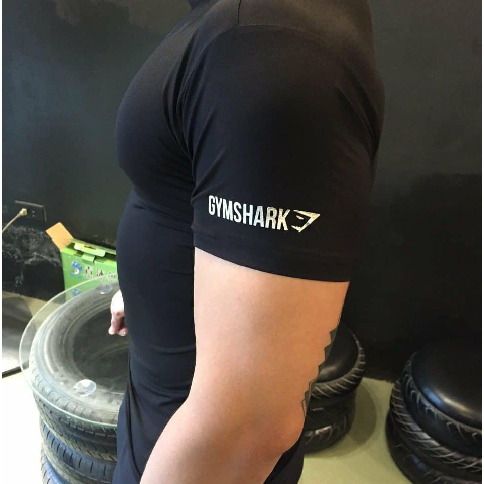 Áo Thun Gym nam chất thun lạnh mát co giản tốt